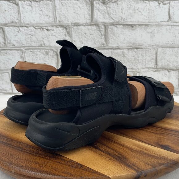 Nike Canyon Mens Size 11 Black Neoprene Water Sandals  CW9704-001 - Picture 5 of 13